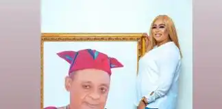 Olori Abbey grieves as she marks 5months remeberance of the Late Alaafin of Oyo
