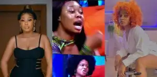 #BBNaija: Rachel bursts into tears as she clashes with Phyna over claims of ‘being in lockdown for two weeks’ (Video)