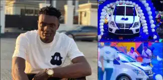 BBNaija: Rider, Chizzy jumps for joy as he wins brand new car (Video)