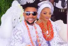 Singer Oritsefemi marriage to Nabila Fash as crashed, after he welcomed a child with another woman (video)