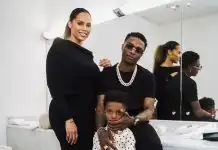 Wizkid shares rare ‘family’ photo with baby mama, Jada Pollock