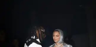 Nigerian reacts as Burna Boy meets Beyoncé in Paris (Video)
