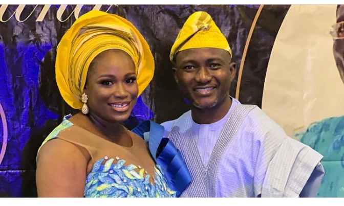 How Some Nigerian Actors Stepped Out To UK Based Nigerian Actress, Wunmi Olabamitan Father’s Burial