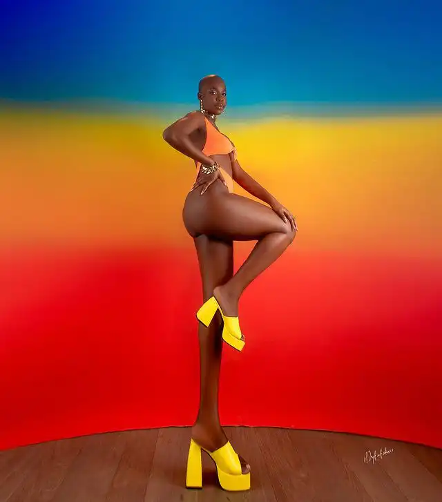 BBNaija star, Allysyn shares hot bikini photos