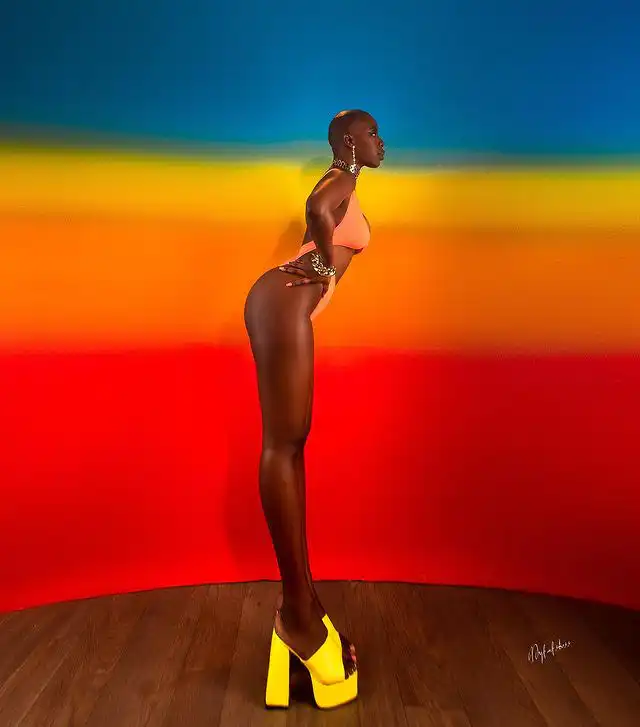 BBNaija star, Allysyn shares hot bikini photos