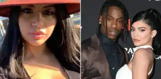 Travis Scott denies hanging out with his ex-girlfriend