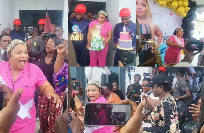 Actress Laide Bakare grateful over the massive love she received on her birthday (Photos)