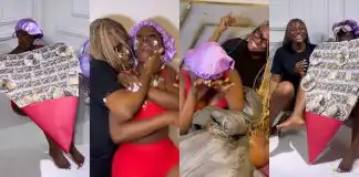 Beautiful moment BBNaija’s Alex Unusual surprised Khloe on her birthday (Video)