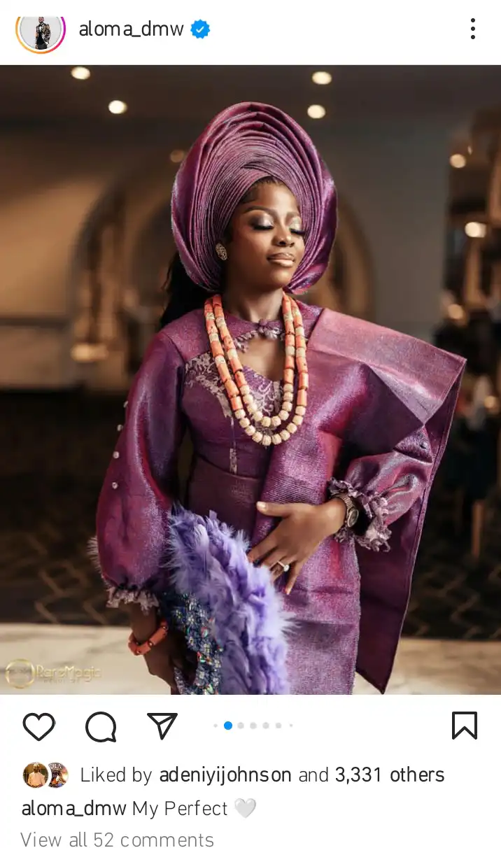 Aloma DMW gushes over wife Kemi Filani blog