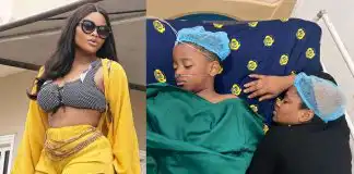 BBNaija’s Tega Dominic appreciates God as her son, Jamil recovers from illness