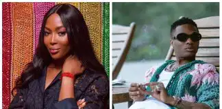 Throwback video where Naomi Campbell acknowledged Wizkid as a philanthropist (Video)