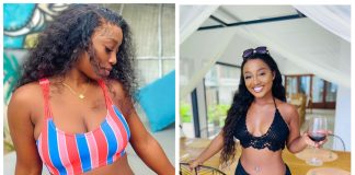 Reality Star Esther Biade Flaunts Her Enviable Physique As She Had Fun At The Beach