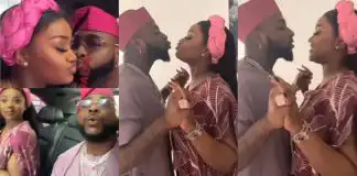 “Baddest b*tch in the world” — Davido hails Chef Chi as they step out to a function together (video)