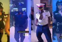 Toke Makinwa, Mr Macaroni, Gbemi Olateru, others storm Falz’s birthday party (Video)
