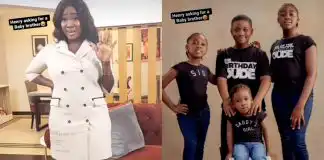 “My son wants a baby brother” Mercy Johnson Okojie laments