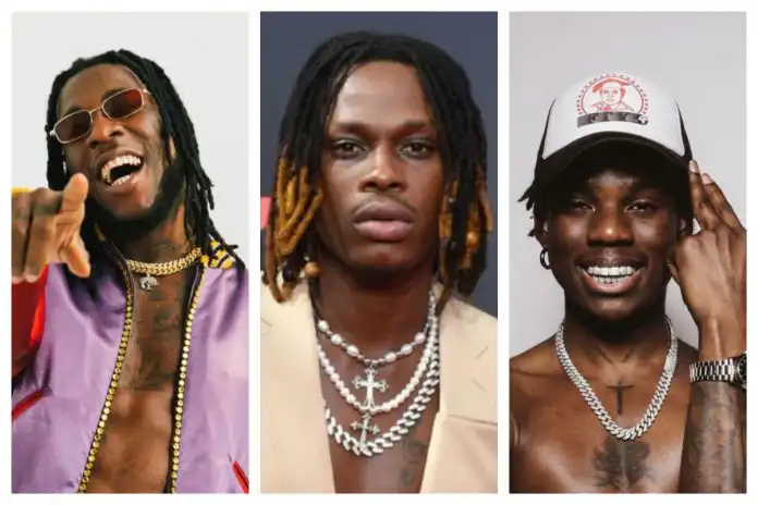 Burna Boy, Fireboy DML & Rema Bag Nominations At The 2022 NRJ Music Awards