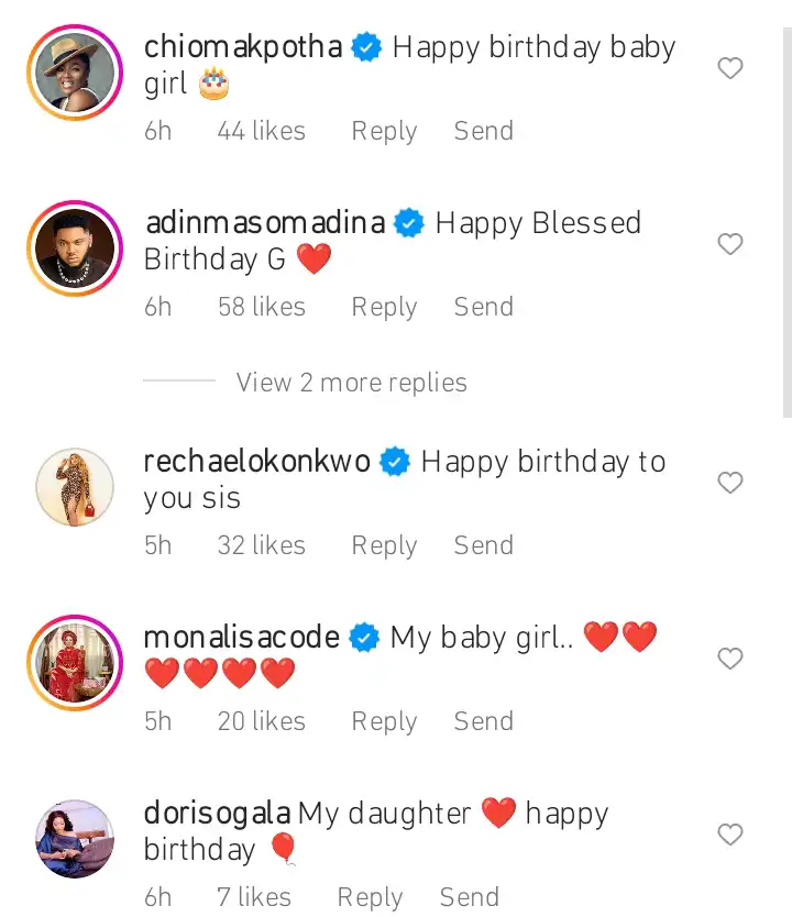 Nollywood celebrate Regina Daniels birthday Kemi Filani blog