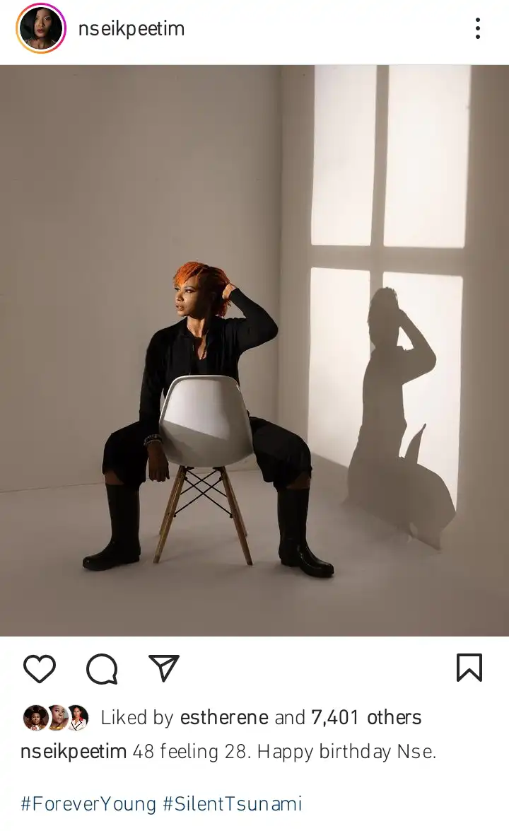 Nse Ikpe Etim celebrates 48th birthday Kemi Filani blog 1
