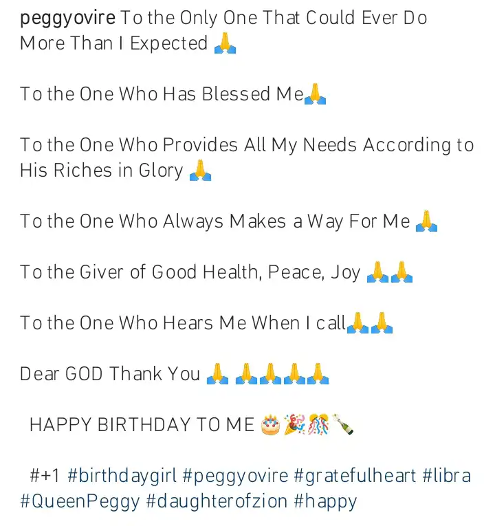 Peggy Ovire celebrates birthday Kemi Filani blog 1