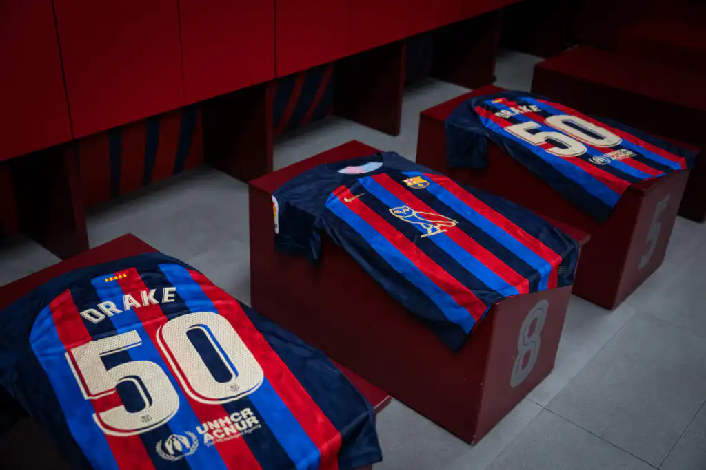 FC Barcelona to wear shirts with Drake’s OVO logo for this weekend’s El Classico