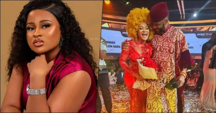 “She for no just kuku talk” — Speculations trail Amaka’s congratulation to Phyna