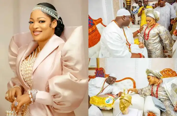 Mixed reactions trail report of Queen Naomi allegedly begging to return to the palace (Details)