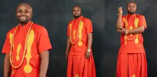 Davido’s aide, Isreal DMW marks birthday with cultural-themed photoshoot (Photos)