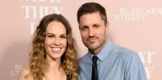 Actress Hilary Swank announces she is pregnant with twins