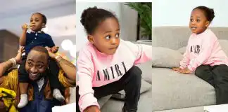 “You Will Grow To Be Greater Than Me” – Davido Celebrates Son As He Clocks 3