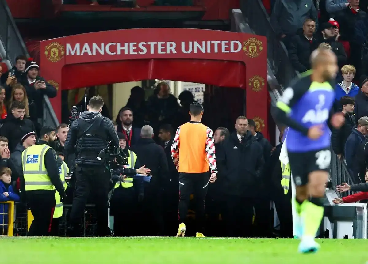 Ronaldo trains with Man Utd’s U-21 team after Ten Hag’s punishment
