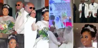 Isreal DMW and wife, Sheila exchange marital vows in white wedding ceremony [Video]