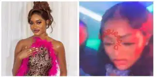 “Borrowed dollar”: Beauty raises concern over her acts towards dollar note (Video)