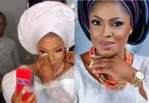 Watch Moment Ooni of ife calls his new wife, Temitope Adesegun to check up on her (video)