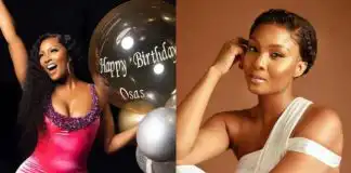 “Best birthday gift”- Osas Ighodaro overjoyed as she receives 2 kegs of fuel as birthday gift