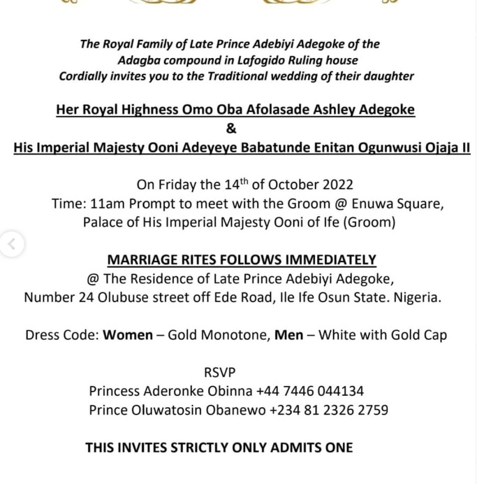 Ooni of Ife Set To Marry Two More Wives This October, Meet His New Wives (Photos) 3 ooni new3