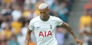 “I give my life to my club”- Tottenham’s Richarlison says he does his best every game