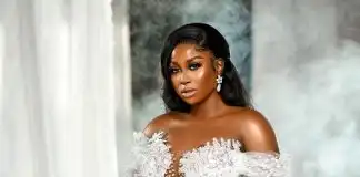 Actress Lilian Afegbai stuns in bridal-themed photos as she turns 31