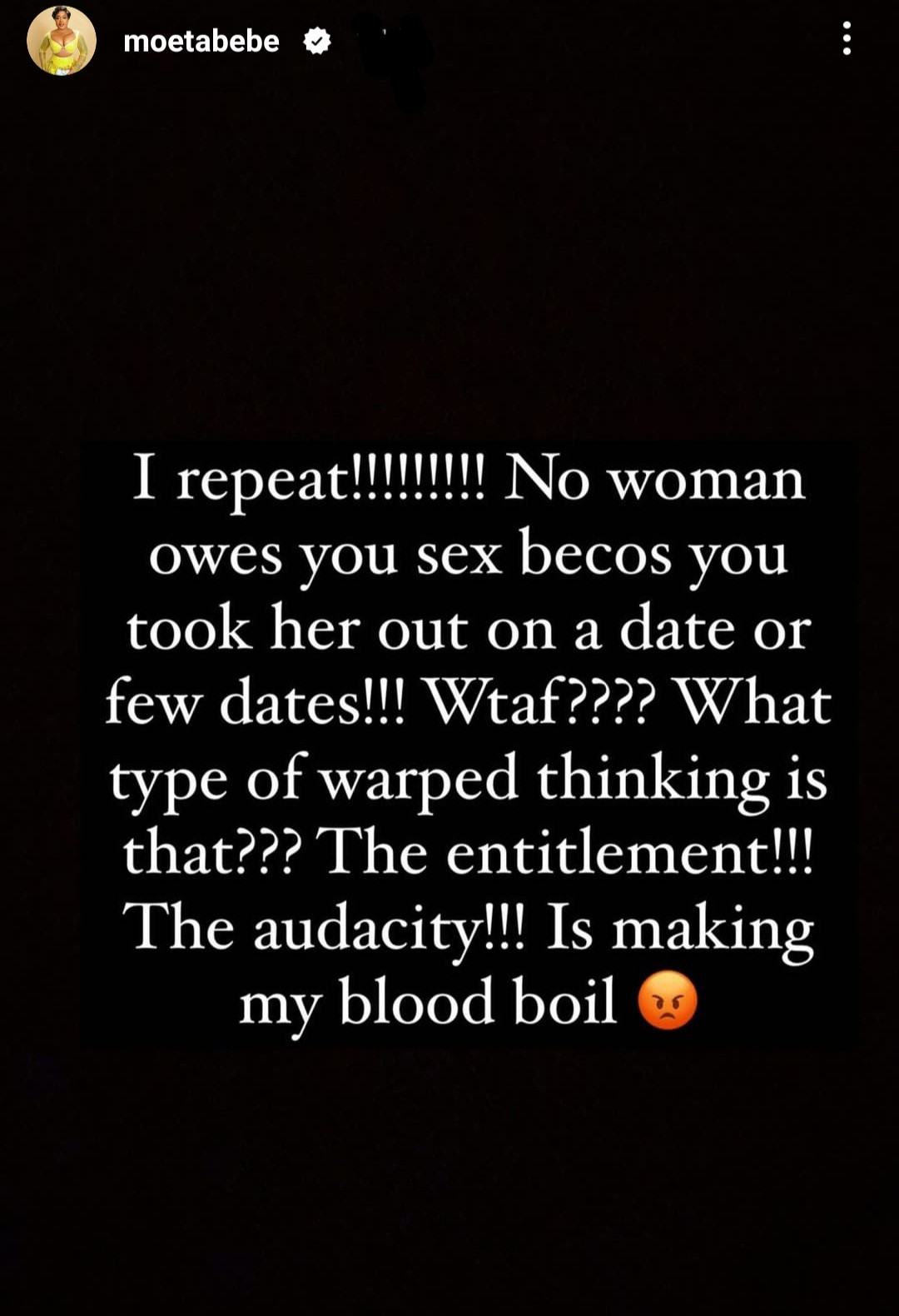 “If he only takes you out at night he is not single – Uriel Oputa 2 63806ff3702cf