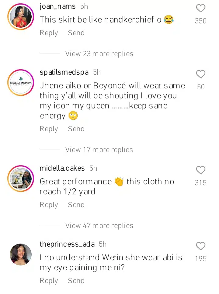 “You can do better with the fashion sense” Ayra Starr stirs reactions with her provocative outfit to Meta concert (Video) 4 Ayra Starr outfit to the Meta Kemi Filani blog.jpg