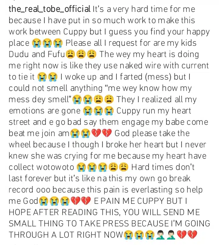 Comedian Tobe in tears as DJ Cuppy gets engaged Kemi Filani blog.jpg