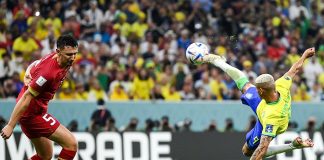 Qatar 2022: Richarlison nets volley to seal the winner for Brazil against Serbia