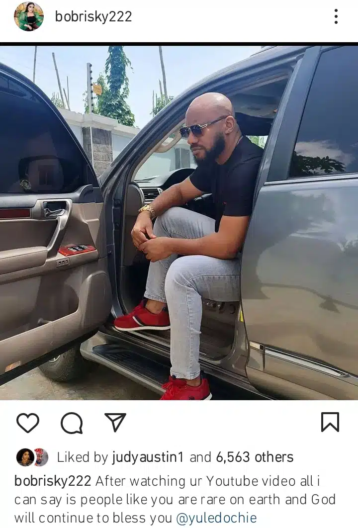 He is rare Bobrisky eulogises Yul Edochie Kemi Filani blog.jpg