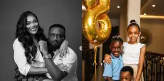 Jude Okoye’s wife, Ifeoma breaks down in tears over daughter’s growth