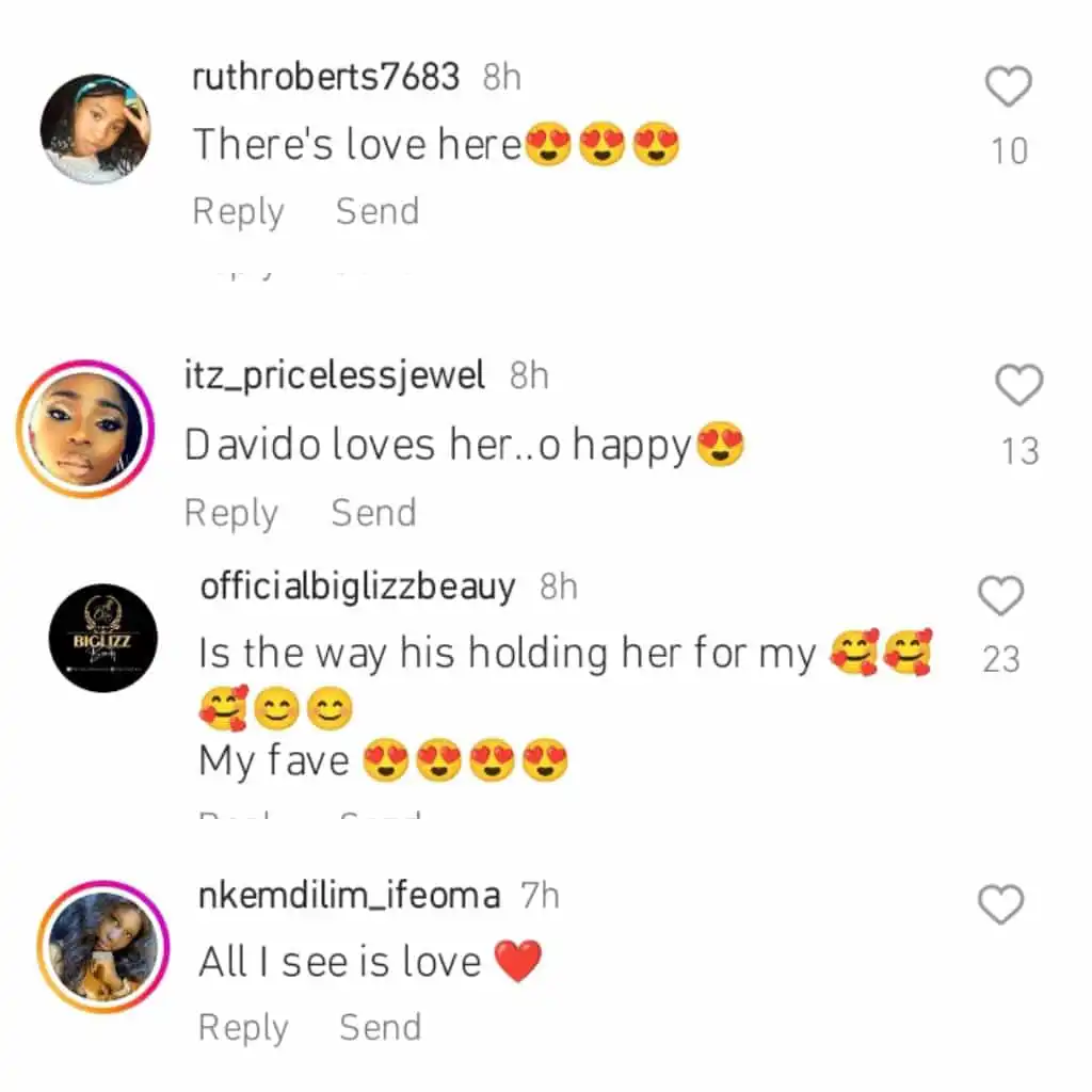 Nigerians react to loved up video of Davido and Chioma Kemi Filani blog