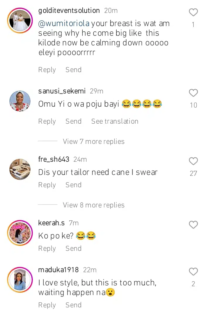 Reactions as Wumi Toriola suffocates party guests Kemi Filani blog.jpg