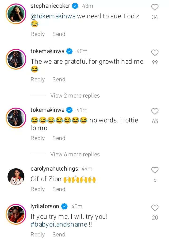 Reactions to Toke Makinwas throwback photo Kemi Filani blog.jpg