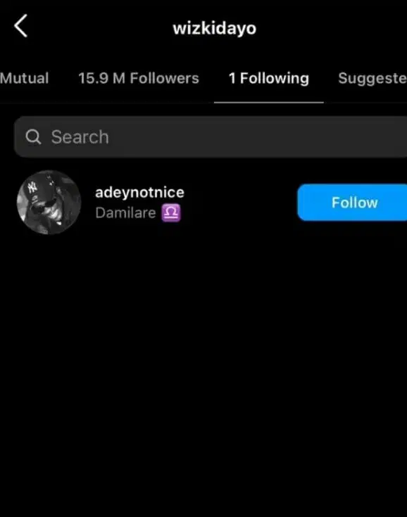 Broda Shaggi begins ‘Marathon fasting’ as Wizkid unfollows him 2 Screenshot 2022 11 28 205958