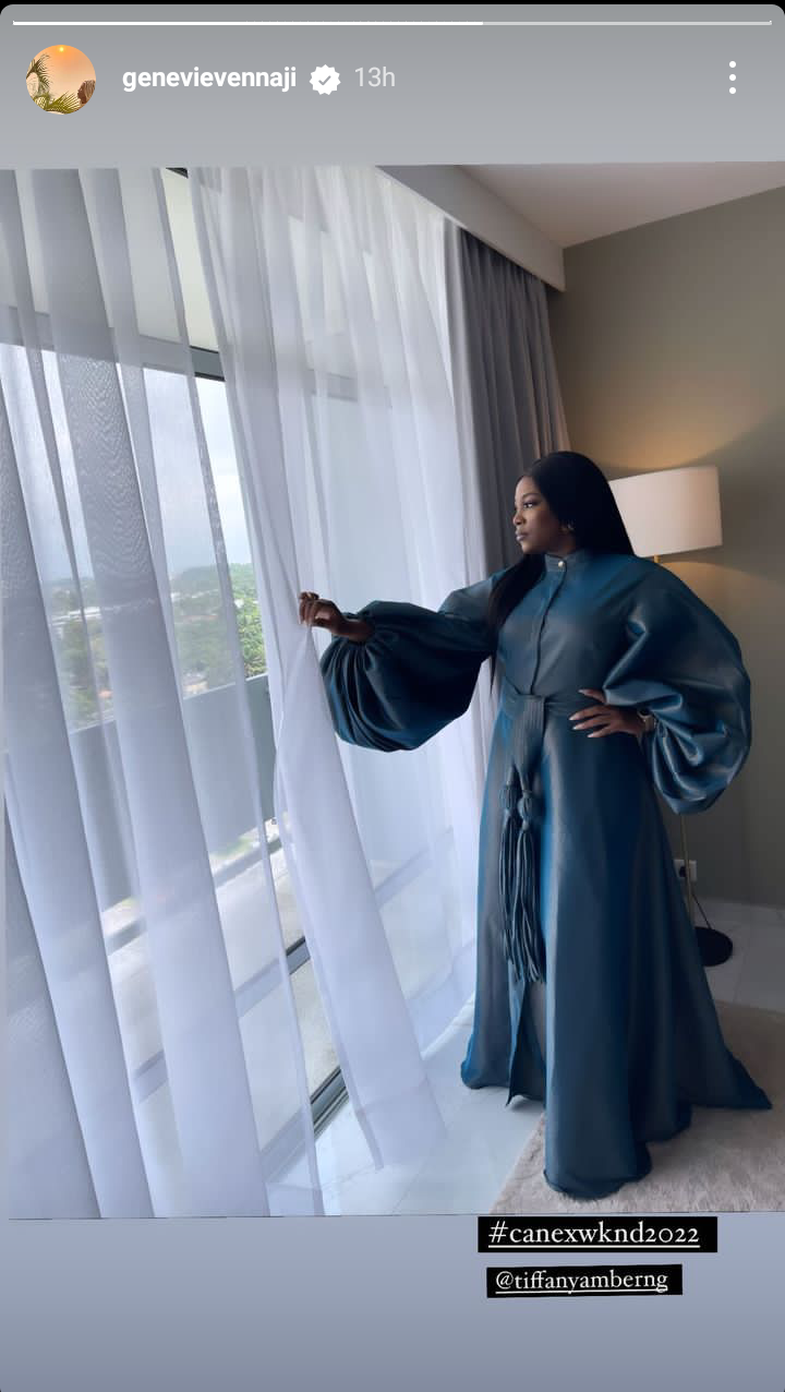 Genevieve Nnaji makes first social media post after a long while 1 Screenshot 20221127 100404