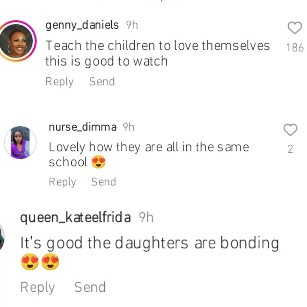 “They love each other despite different moms” Flavour receives accolades over adorable video of his daughters 2 Singer Flavour picks his daughters from school Kemi Filani blog.jpg