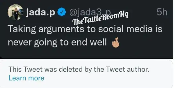 Taking argument to social media isnt going to end well Jada Pollock Kemi Filani blog